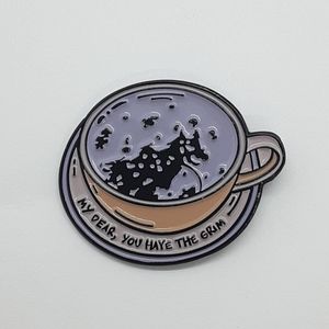 Harry Potter Grim Teacup Enamel Pin